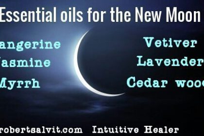 Essential oils for the new moon
