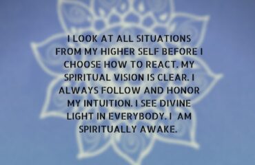 Third Eye Chakra affirmation and healer details.