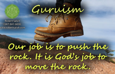 Cowboy shoes. “Our job is to push the rock. It is God’s job to move the rock.”