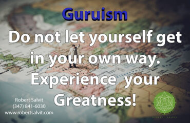 A person standing on top of a map.