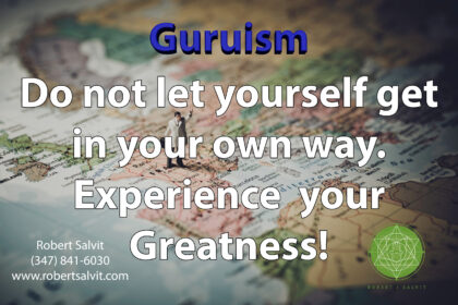 A person standing on top of a map.