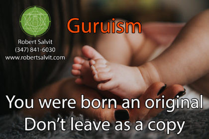 A baby’s feet. “You were born an original. Don’t leave as a copy.”