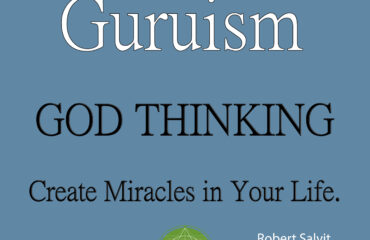 A blue background with the words 