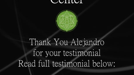 Thank you Alejandro for your testimonial
